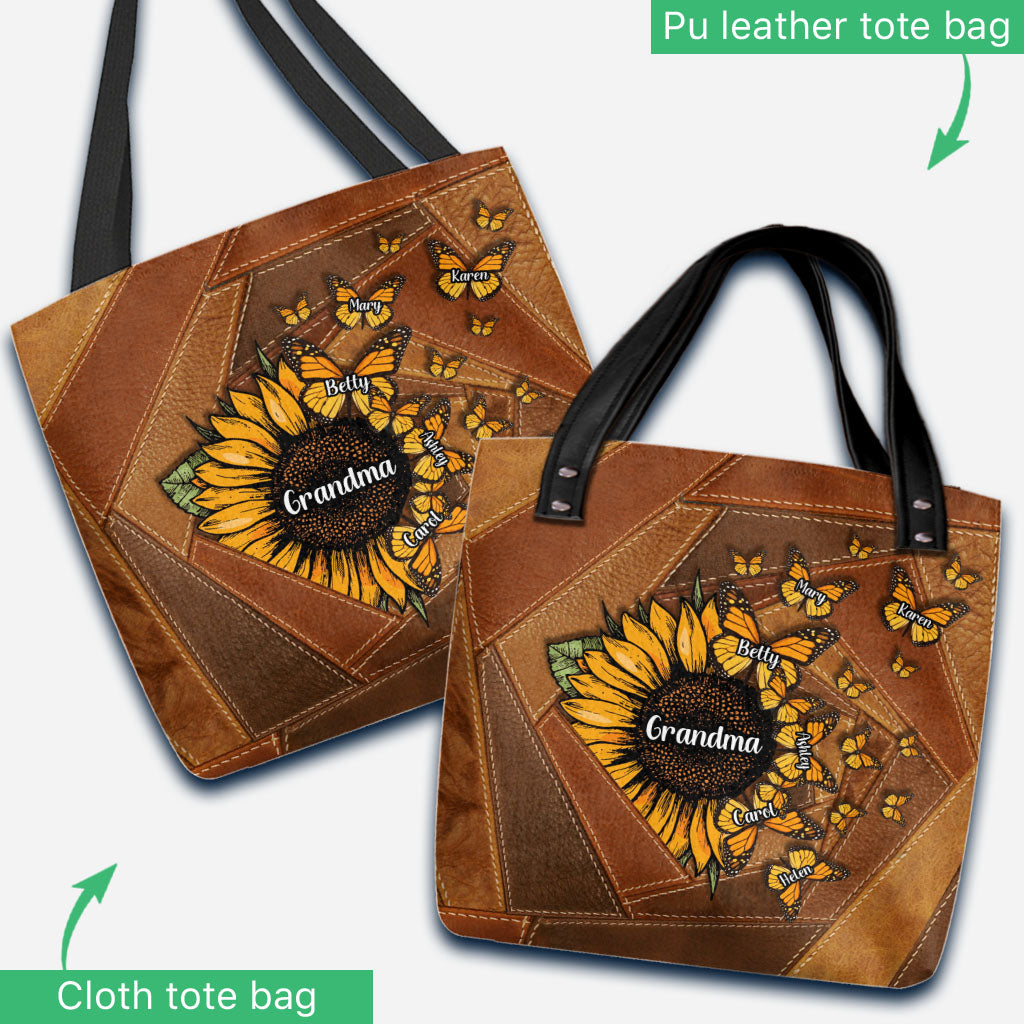 Magnifique tournesol, mes plus grandes bénédictions - Cadeau pour grand-mère, maman - Sac fourre-tout personnalisé