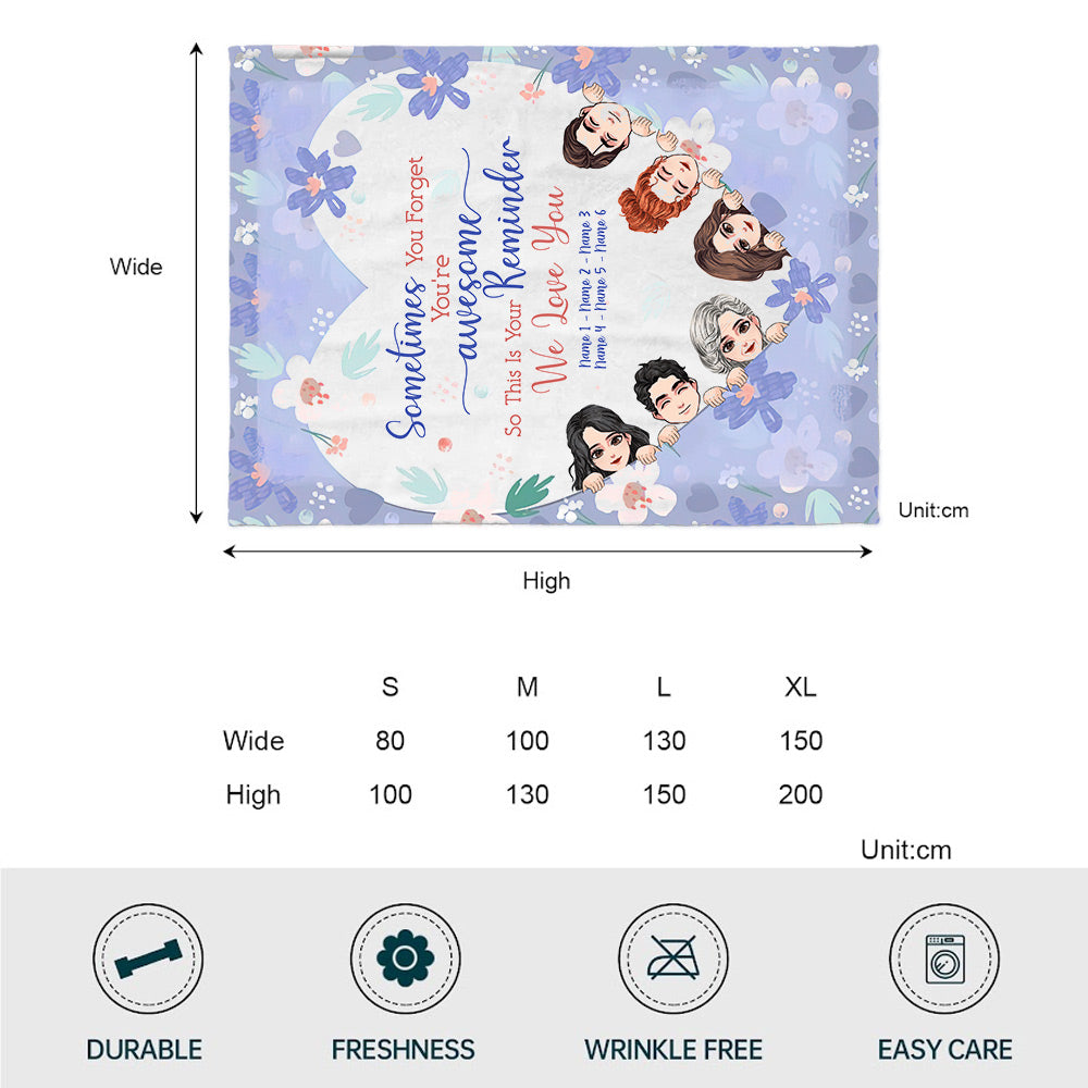 Tu es géniale ! - Cadeau pour maman, grand-mère - Couverture personnalisée