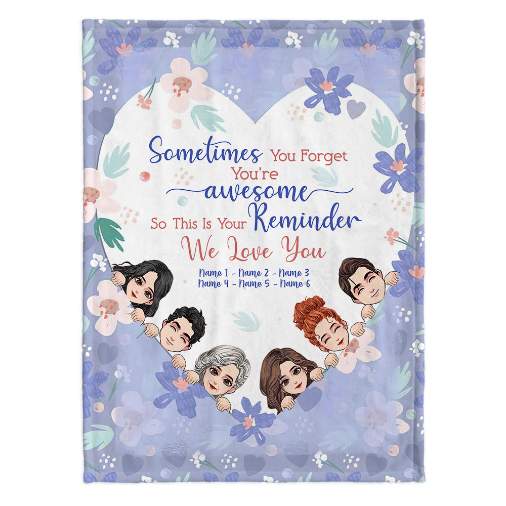Tu es géniale ! - Cadeau pour maman, grand-mère - Couverture personnalisée