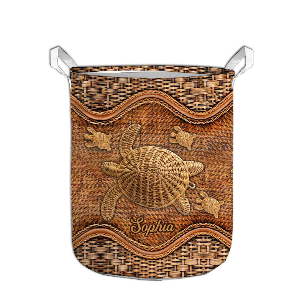 Love Turtles - Personalized Turtle Storage Basket