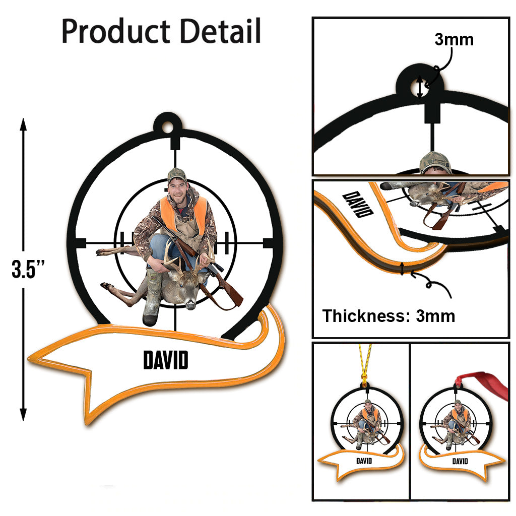 Passionné de chasse - Ornement de chasse personnalisé