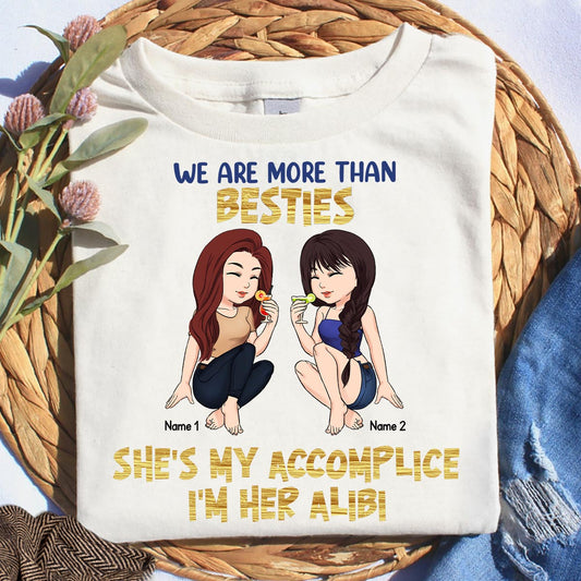 Les meilleures amies sont celles qu'on choisit soi-même - Cadeau pour sa sœur - T-shirt et sweat à capuche personnalisés