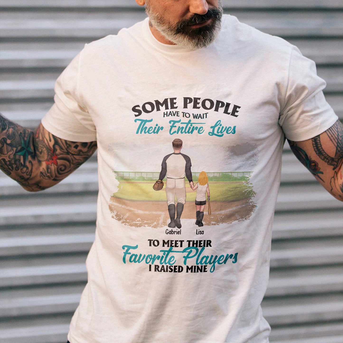 Mon joueur préféré - T-shirt et sweat à capuche de baseball personnalisés