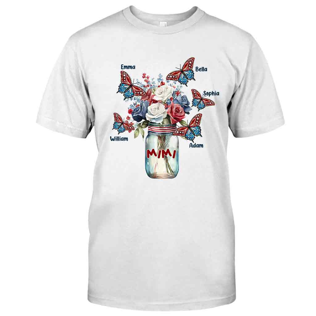 Happiness Is Being A Grandma - Gift for grandma, mom, aunt - Personalized T-shirt And Hoodie