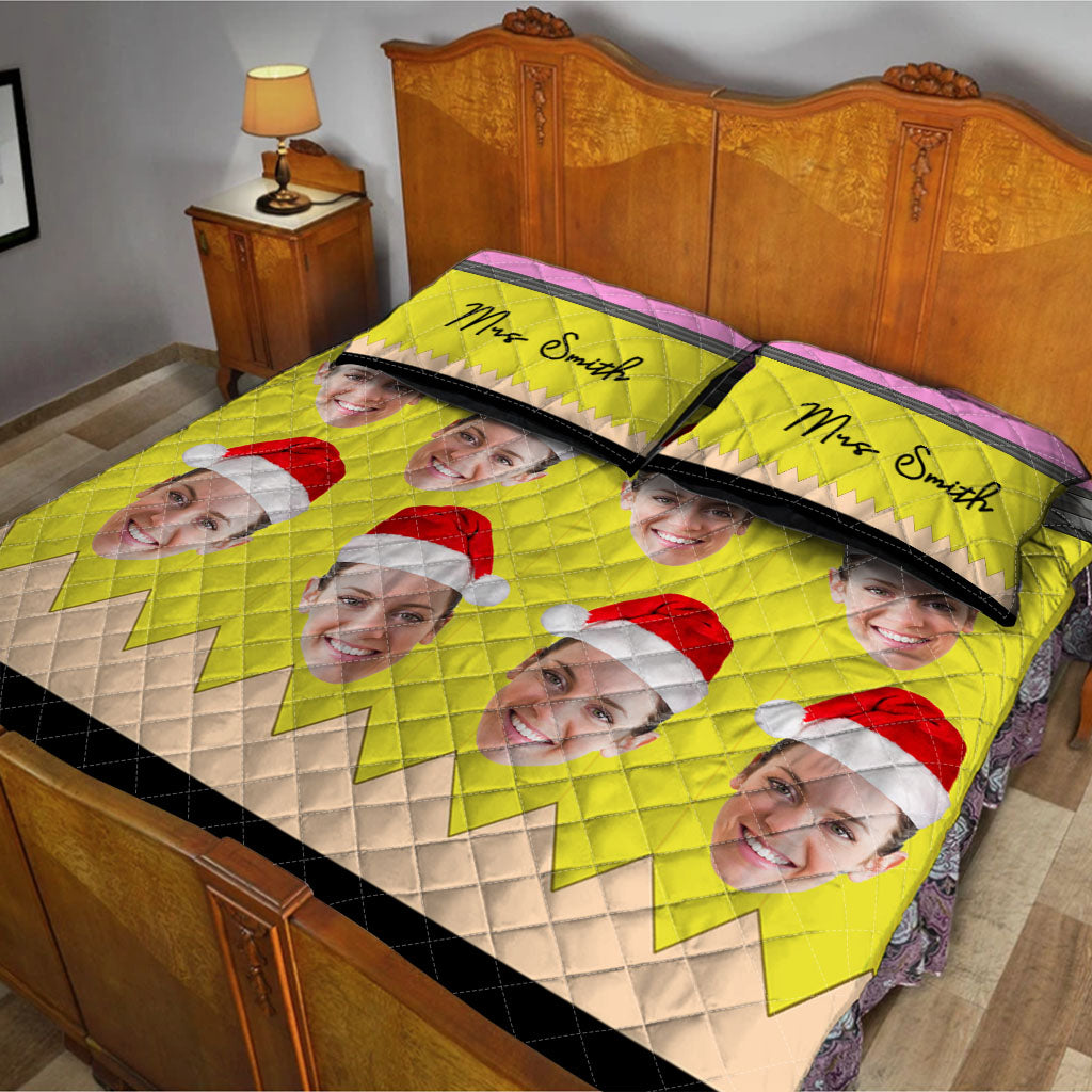 Vie d'enseignant - Ensemble de courtepointe personnalisé pour enseignant