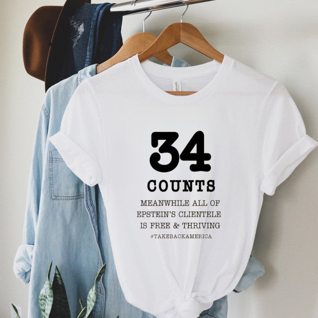 T-shirt « Trump coupable de 34 chefs d’accusation », Verdict de Trump, Campagne Trump 2024, Condamnation de Trump, Président condamné, T-shirt et sweat à capuche « Donald Trump pour crime »