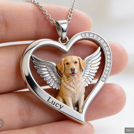 Collier pendentif en métal personnalisé avec photo - Collier commémoratif en forme de pendentif en métal -