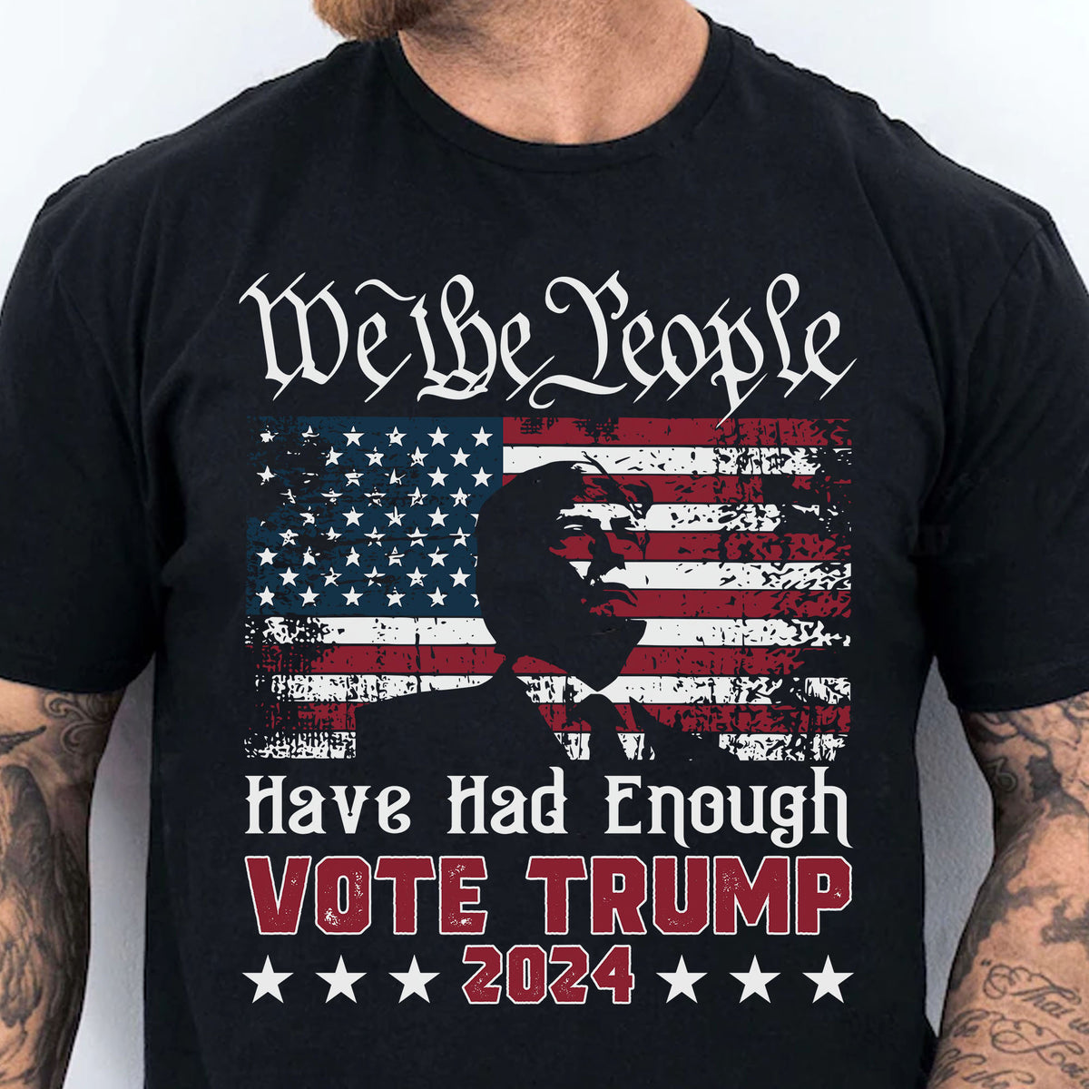 T-shirt et sweat à capuche « Nous, le peuple, en avons assez » 0924
