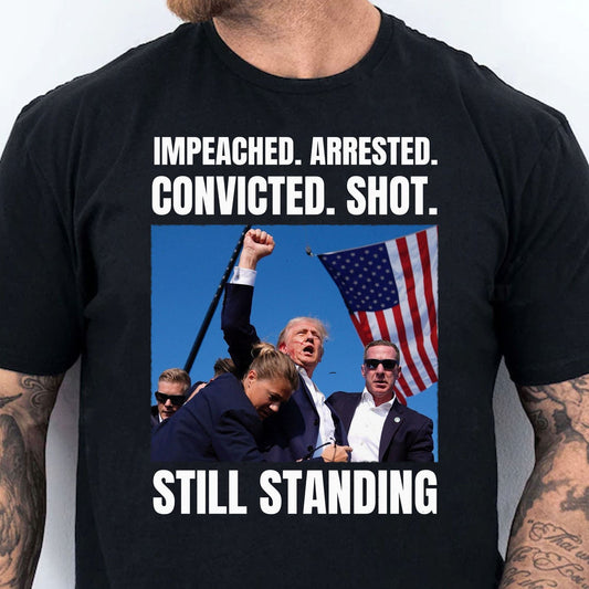 T-shirt et sweat à capuche Trump toujours debout 0924