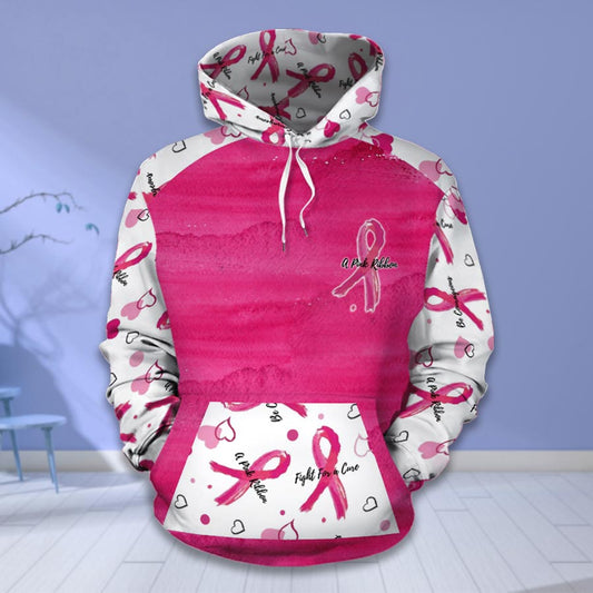 Luttez pour la guérison - T-shirt et sweat à capuche « Sensibilisation au cancer du sein » 0822