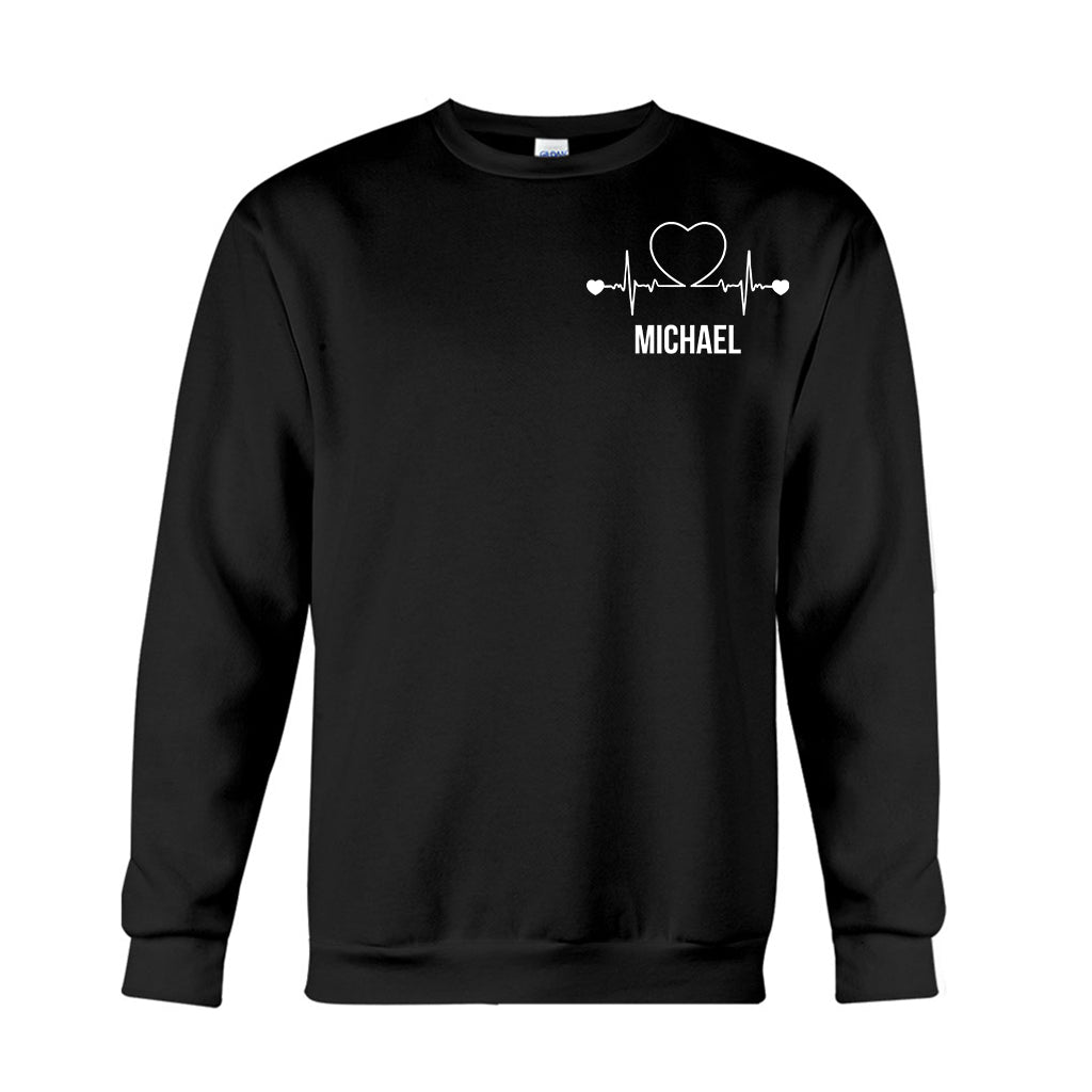 Meilleur papa du monde - T-shirt et sweat à capuche personnalisés pour papa