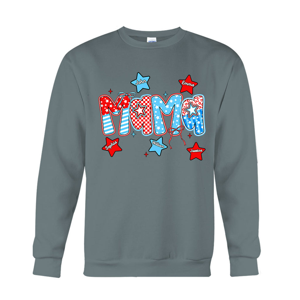 4th of July Mama - Personalized Mother T-shirt And Hoodie