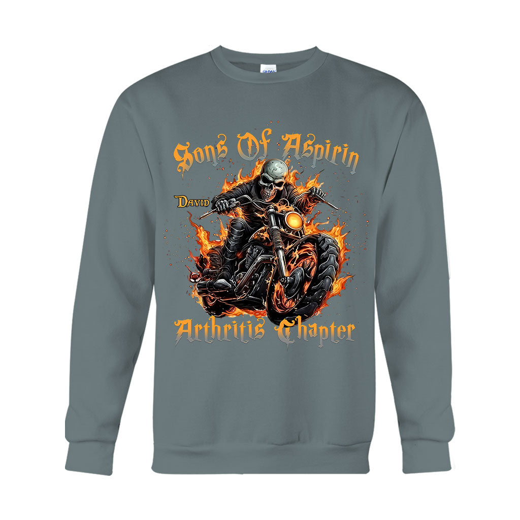 Fils de l'aspirine - T-shirt et sweat à capuche personnalisés pour motards