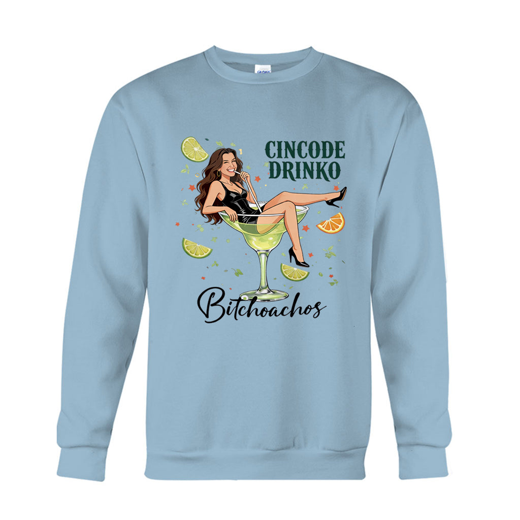 Cincode Drinko Bitchoachos - T-shirt et Sweat à Capuche Personnalisés pour Cinco de Mayo