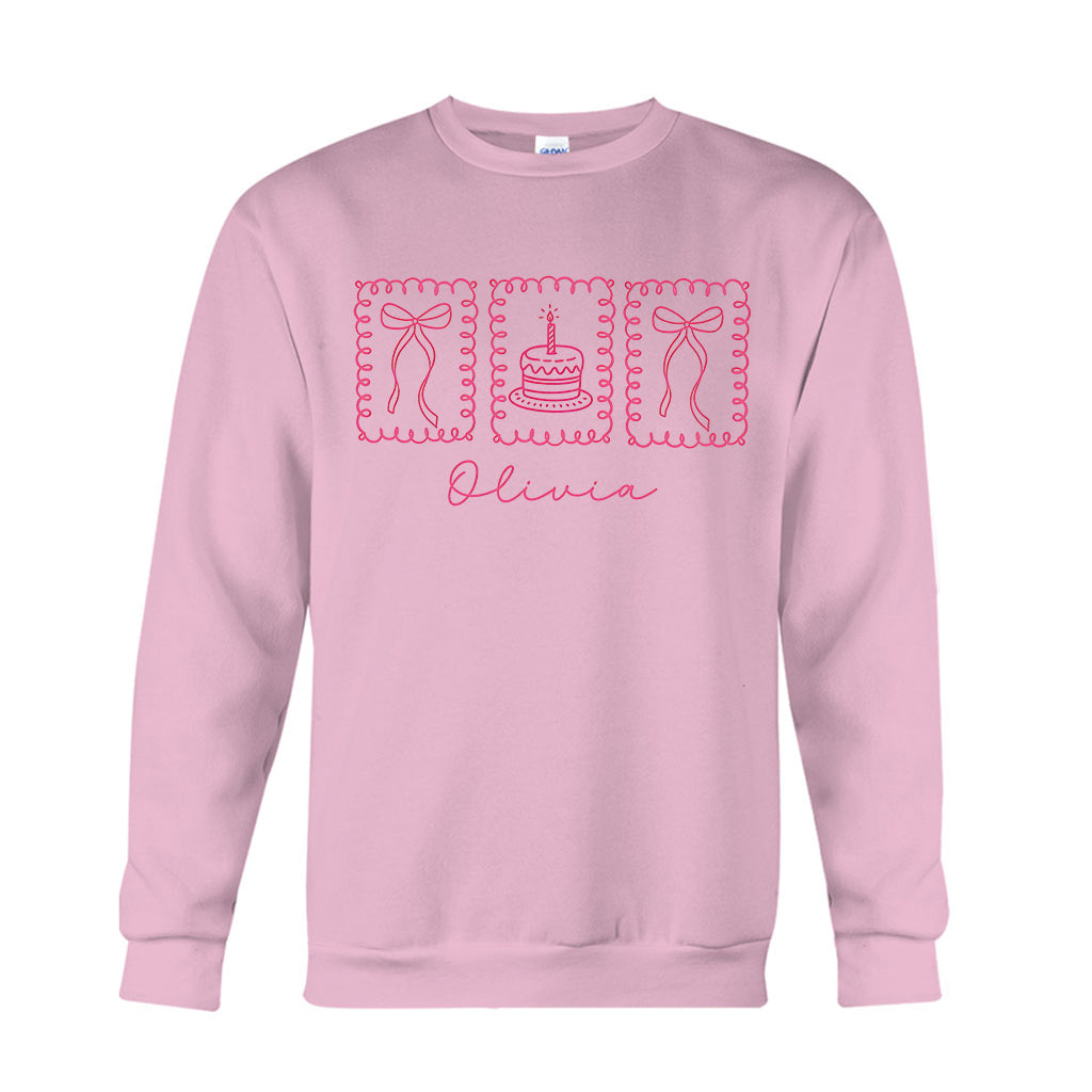 Birthday Gift Idea - Personalized Birthday T-shirt And Hoodie