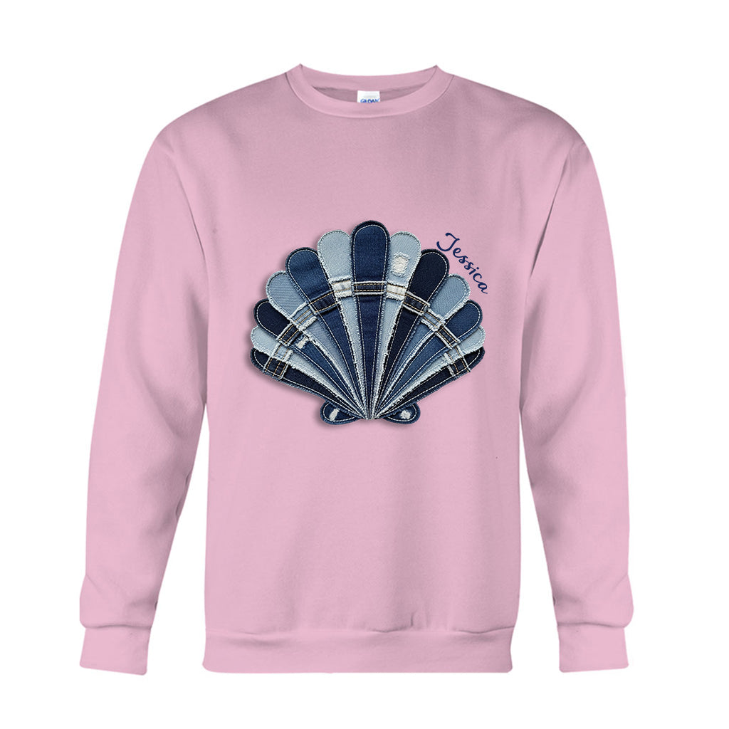 La mer bleue vous attend - T-shirt et sweat à capuche personnalisés pour les amoureux de la mer