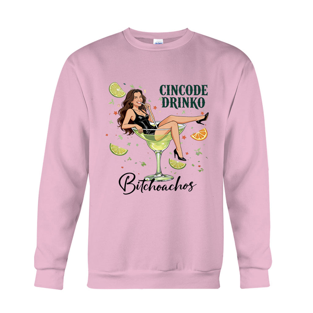 Cincode Drinko Bitchoachos - T-shirt et Sweat à Capuche Personnalisés pour Cinco de Mayo