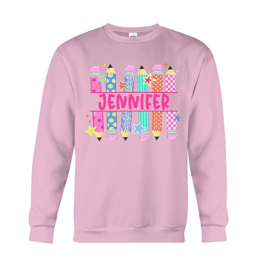 Back To School, Teacher Gift Idea - Personalized Teacher T-shirt And Hoodie
