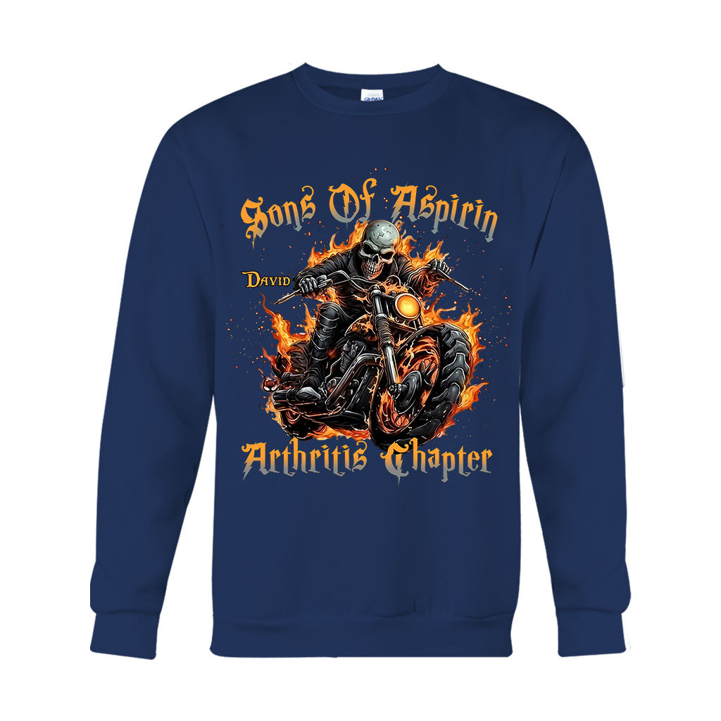Fils de l'aspirine - T-shirt et sweat à capuche personnalisés pour motards