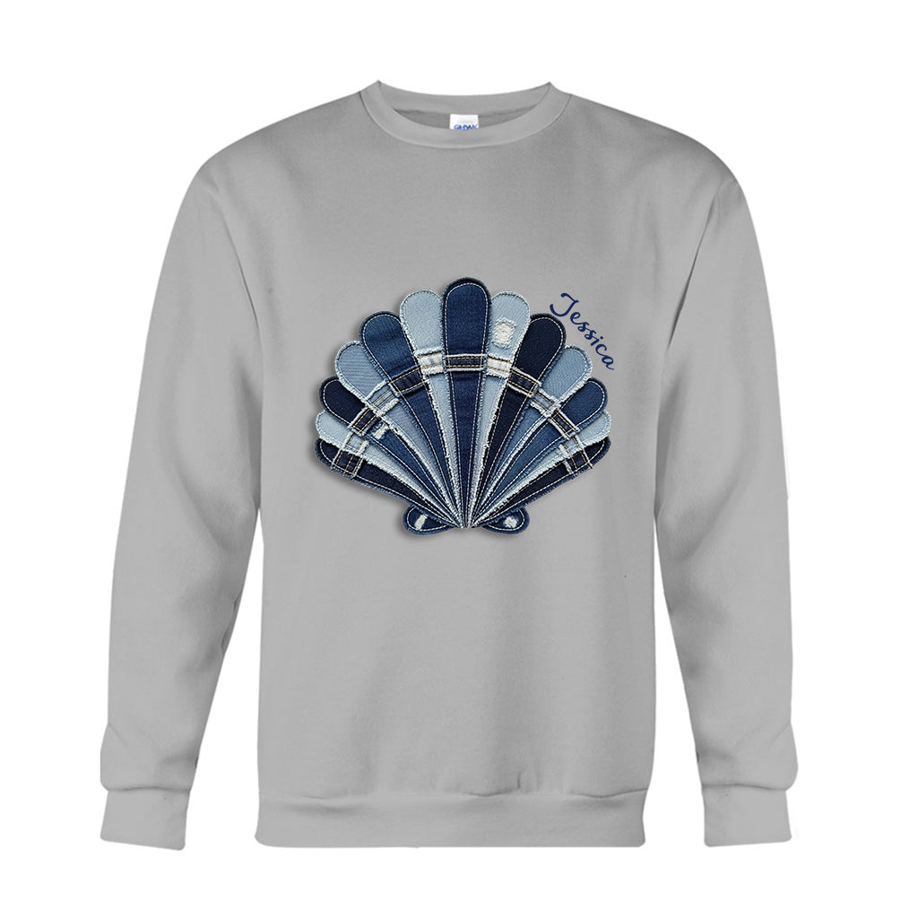 La mer bleue vous attend - T-shirt et sweat à capuche personnalisés pour les amoureux de la mer