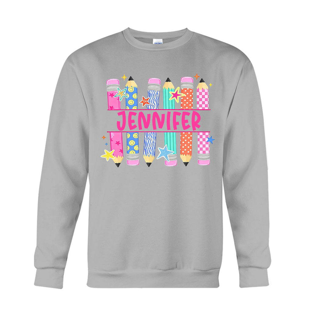 Back To School, Teacher Gift Idea - Personalized Teacher T-shirt And Hoodie