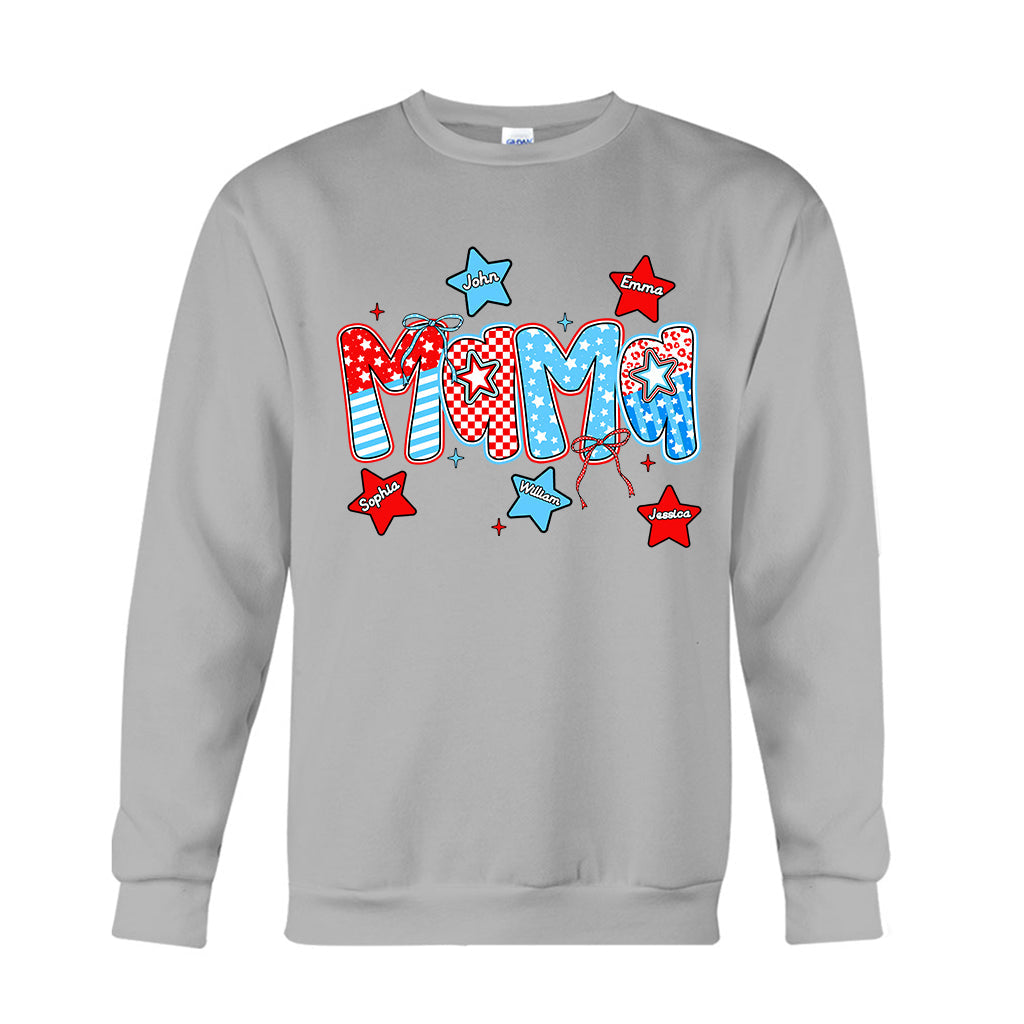 4th of July Mama - Personalized Mother T-shirt And Hoodie