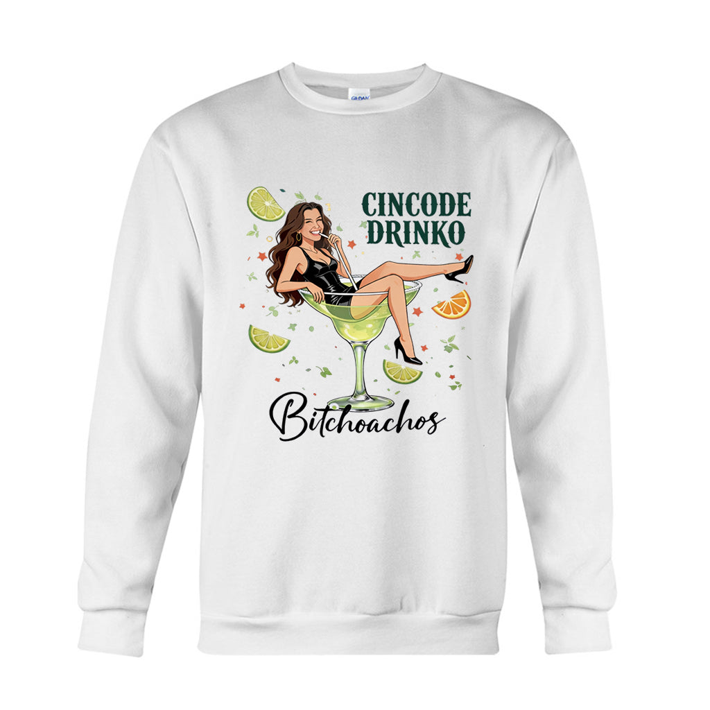 Cincode Drinko Bitchoachos - T-shirt et Sweat à Capuche Personnalisés pour Cinco de Mayo