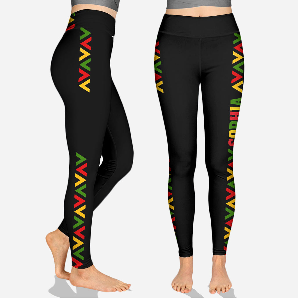 They Not Like Us - Personalized Juneteenth Hollow Tank Top and Leggings