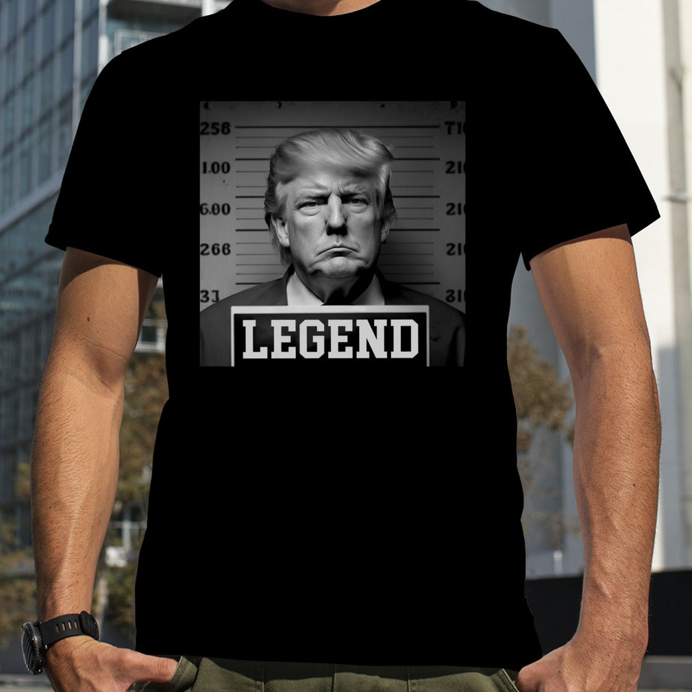 T-shirt et sweat à capuche Trump 2024 Mugshot President Legend