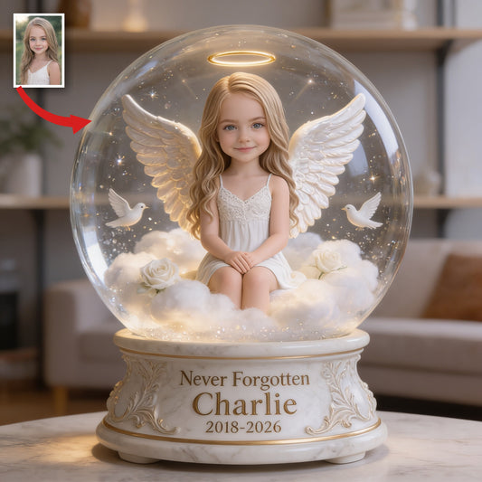 Plaque Acrylique Commémorative Personnalisée pour Petite Fille