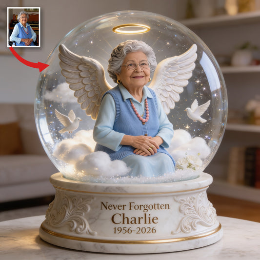 Plaque Acrylique Personnalisée en Mémoire pour Grand-Mère Latina