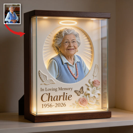 Plaque Acrylique Mémorial Personnalisée pour Grand-Mère Latina