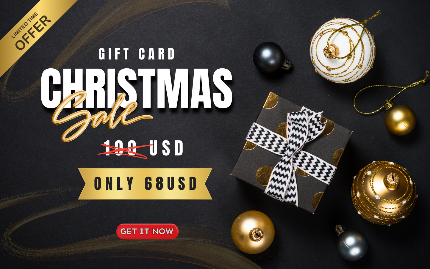 Merry Xmas 2025 Personalized Digital Gift Card