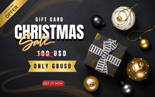 Carte cadeau numérique personnalisée Joyeux Noël 2025