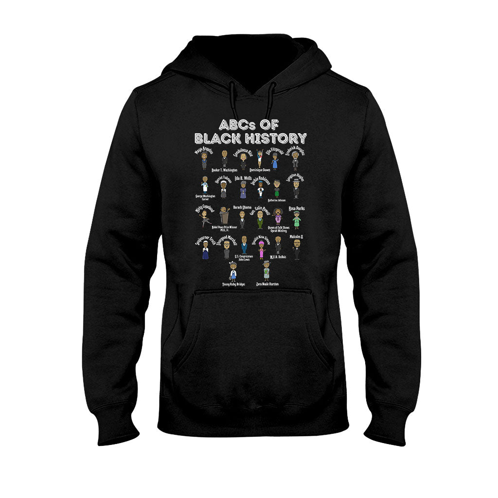 ABCs Of Black History - Personalized African American T-shirt And Hoodie
