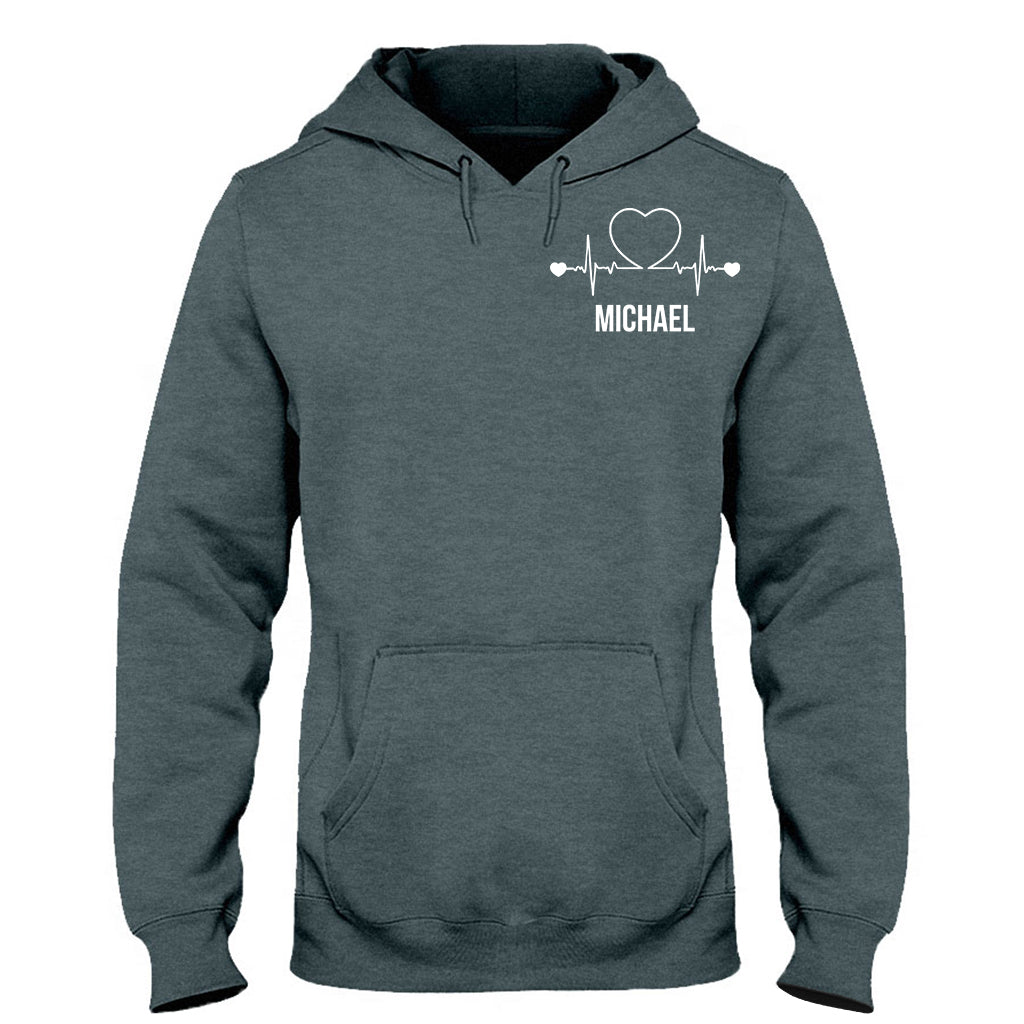 Meilleur papa du monde - T-shirt et sweat à capuche personnalisés pour papa