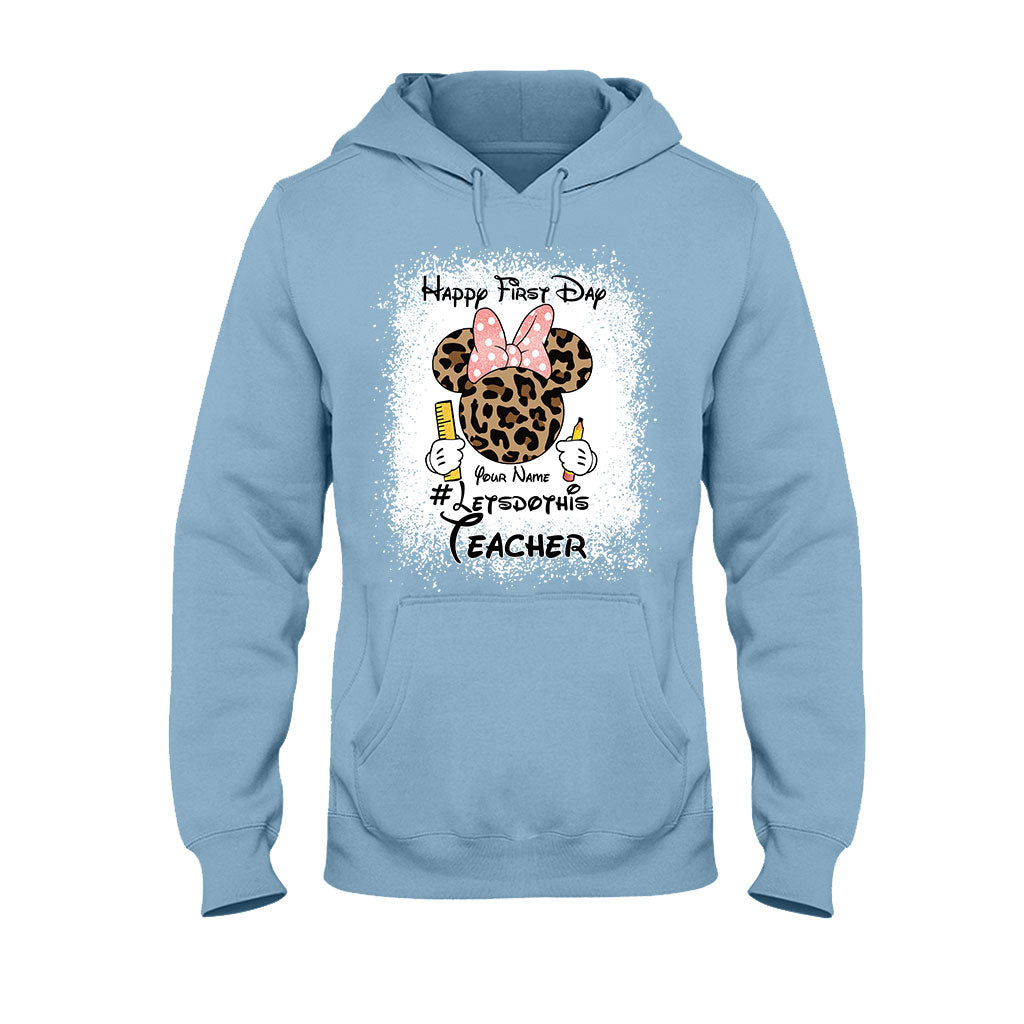 Bonne première journée ! T-shirt et sweat à capuche personnalisés pour enseignants