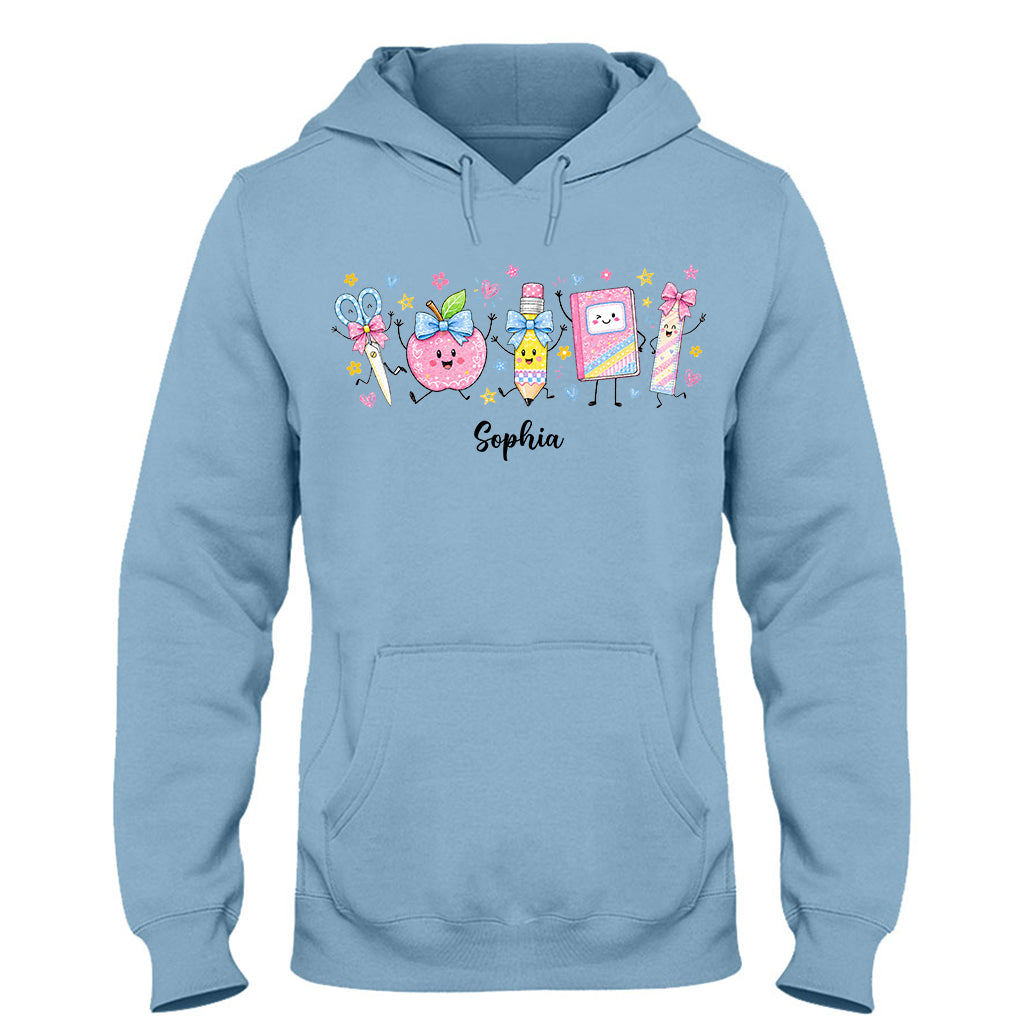 Back To School, Teacher Gift Idea - Personalized Teacher T-shirt And Hoodie