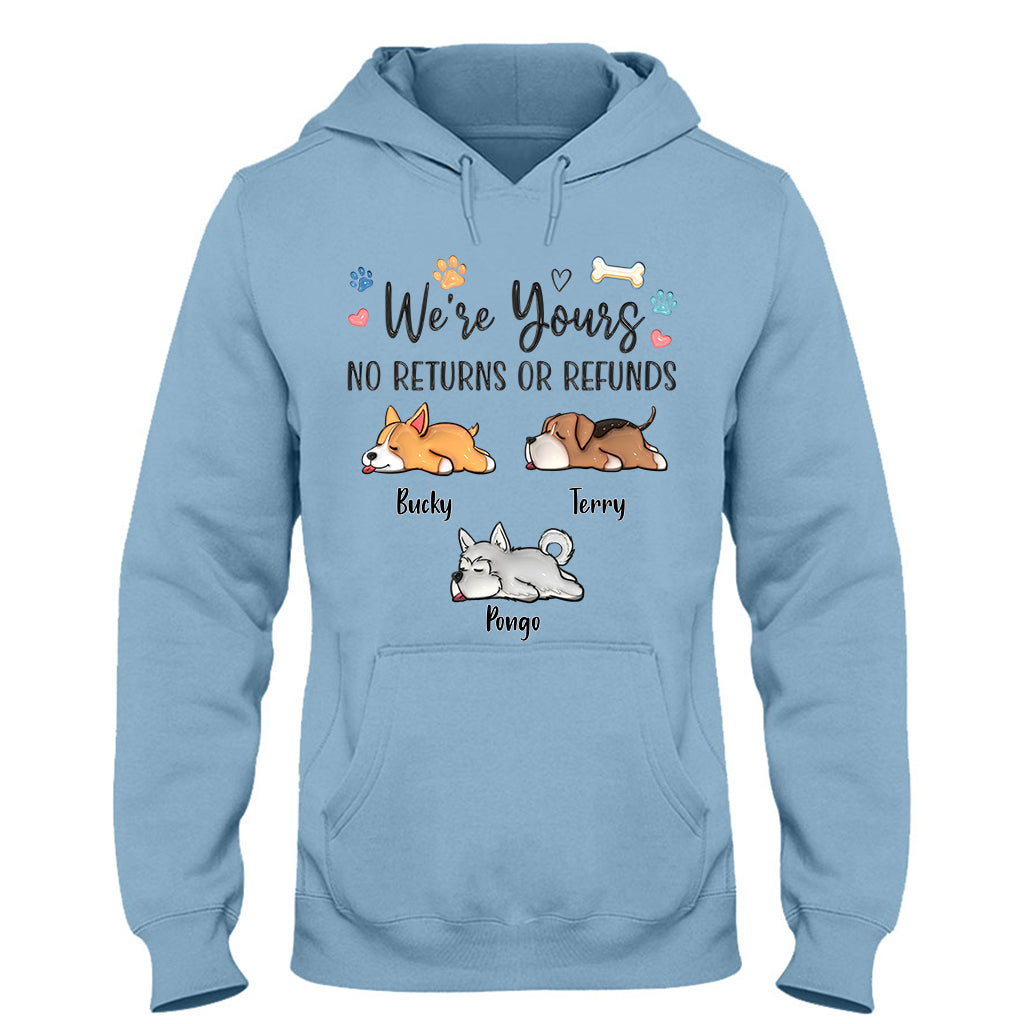 Nous sommes à vous - T-shirt et sweat à capuche personnalisés pour chien
