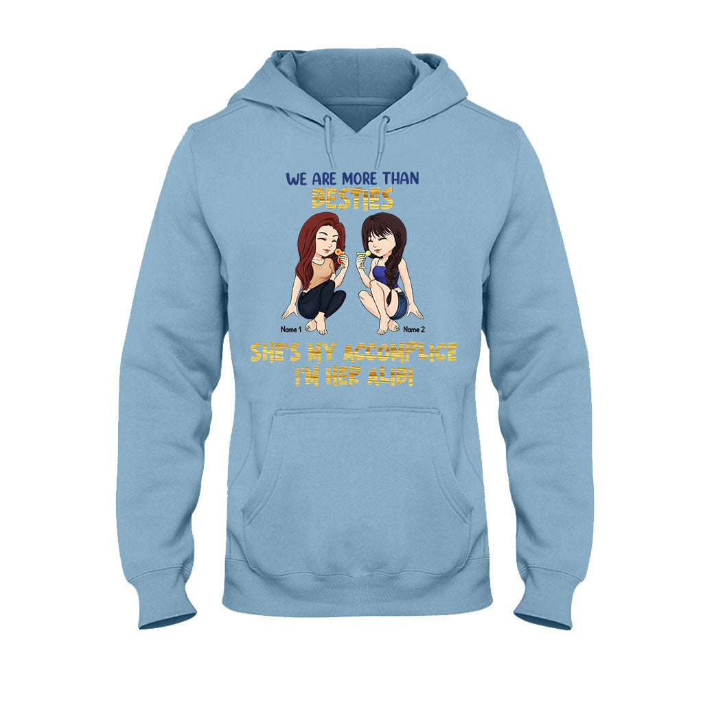 Les meilleures amies sont celles qu'on choisit soi-même - Cadeau pour sa sœur - T-shirt et sweat à capuche personnalisés