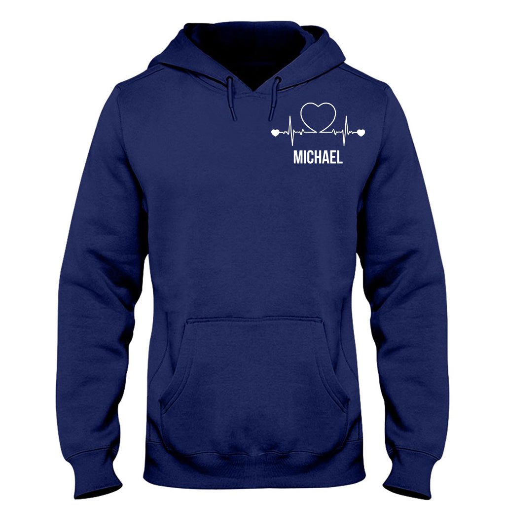 Meilleur papa du monde - T-shirt et sweat à capuche personnalisés pour papa
