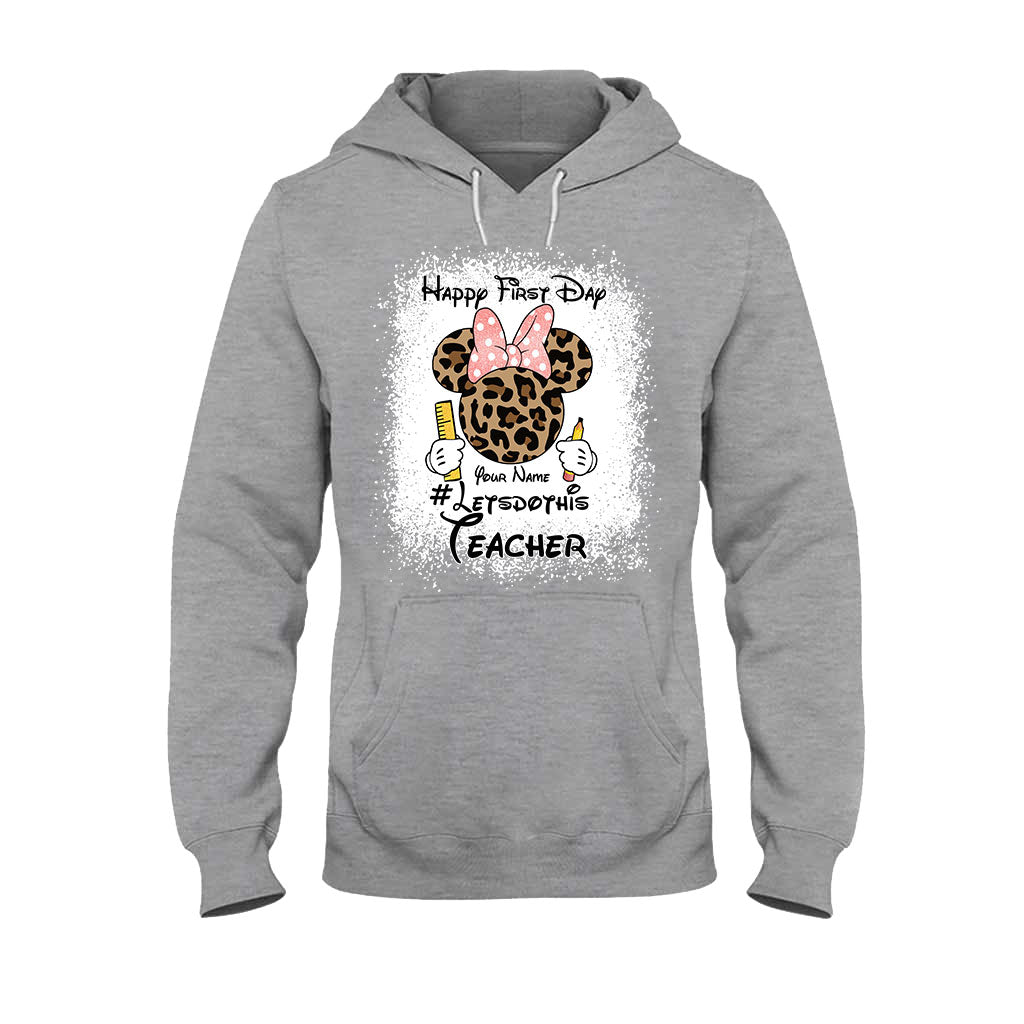 Bonne première journée ! T-shirt et sweat à capuche personnalisés pour enseignants