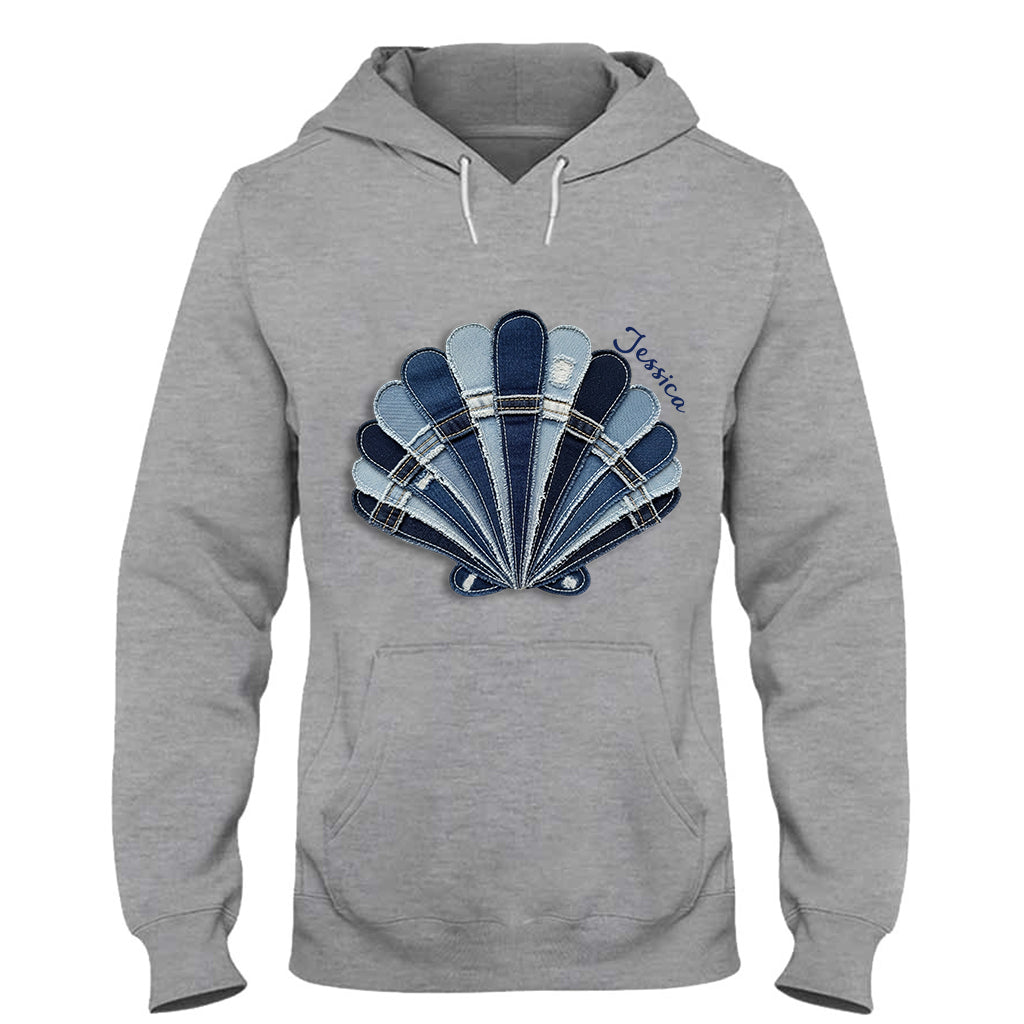 La mer bleue vous attend - T-shirt et sweat à capuche personnalisés pour les amoureux de la mer