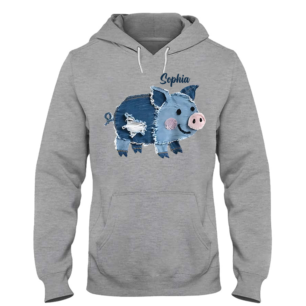 Adorable cochon - T-shirt et sweat à capuche personnalisés pour les amoureux des cochons