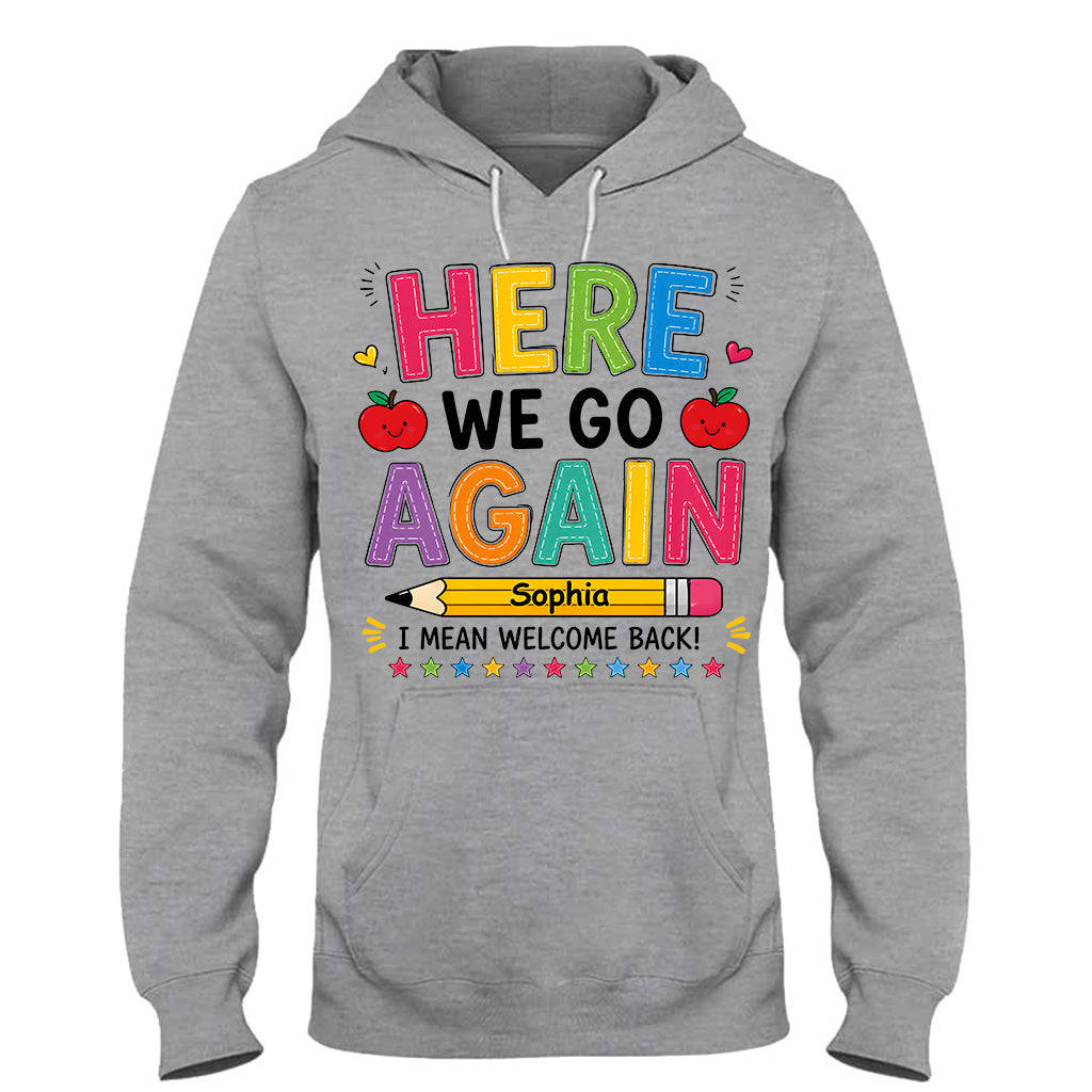 Back To School, Teacher Gift Idea - Personalized Teacher T-shirt And Hoodie