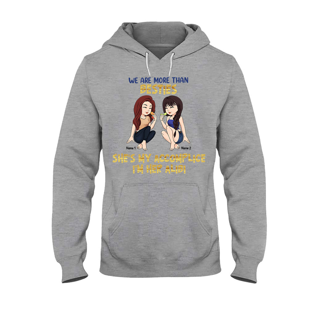 Les meilleures amies sont celles qu'on choisit soi-même - Cadeau pour sa sœur - T-shirt et sweat à capuche personnalisés
