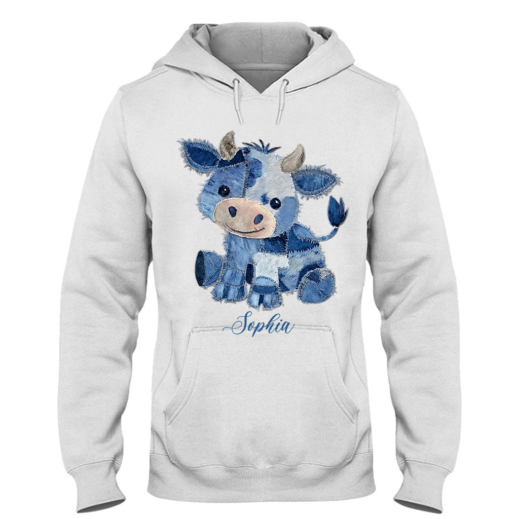 Mignonne vache des Highlands - T-shirt et sweat à capuche personnalisés avec une vache des Highlands