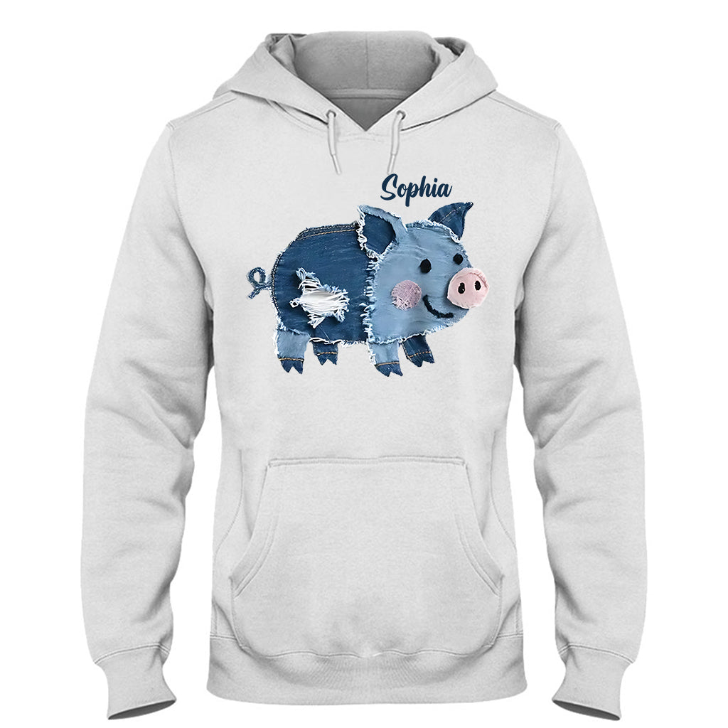 Adorable cochon - T-shirt et sweat à capuche personnalisés pour les amoureux des cochons