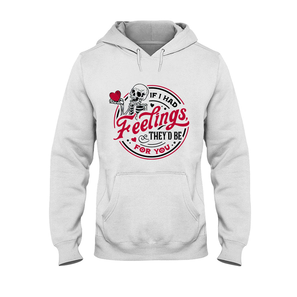 Si j'avais des sentiments, ils seraient pour toi - T-shirt et sweat à capuche pour couple