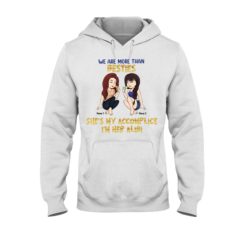 Les meilleures amies sont celles qu'on choisit soi-même - Cadeau pour sa sœur - T-shirt et sweat à capuche personnalisés